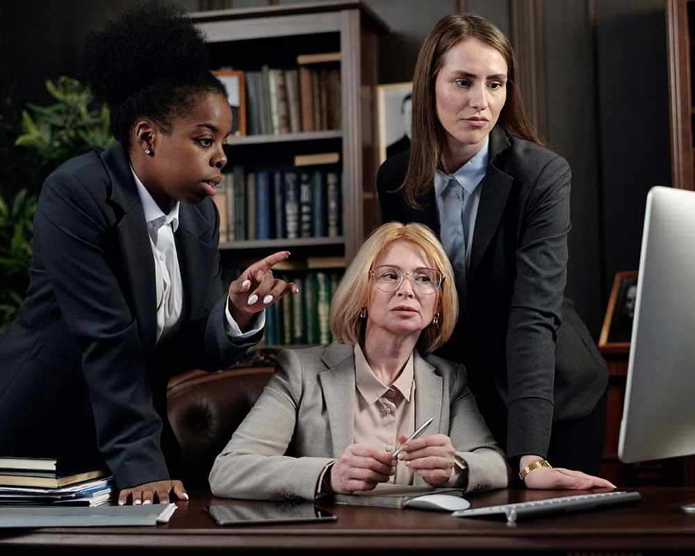 Lawyers in a meeting